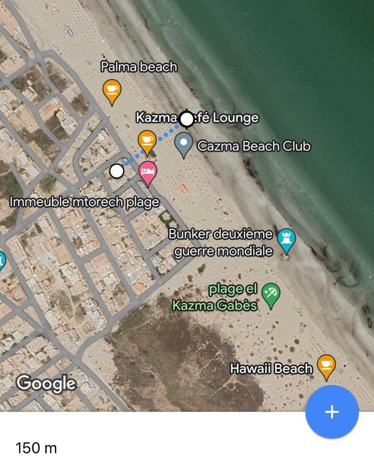 Dar Almasyaf, Maison Bord De Mer Tacape 외부 사진